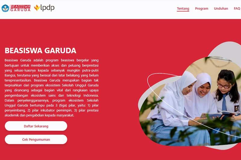 Daftar Beasiswa Garuda 2025 Gelombang 1, Cek Link dan Tips Cara Daftarnya