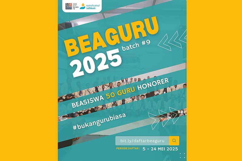 Beasiswa Guru Honorer Beaguru 2025, Kuota Terbatas, Segera Daftar!
