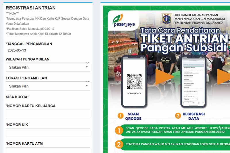 Info KJP Bulan Mei 2025 Cair, Cek Antrian KJP antriankjp.pasarjaya.co.id