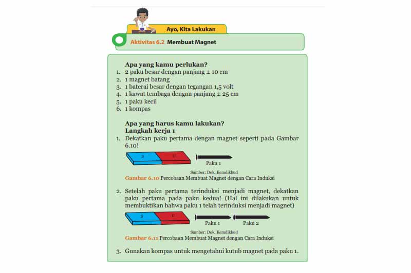 Kunci Jawaban Soal Ujian Sekolah IPA Kelas 9 Halaman 12 Kurikulum 2013, Aktivitas 6.2