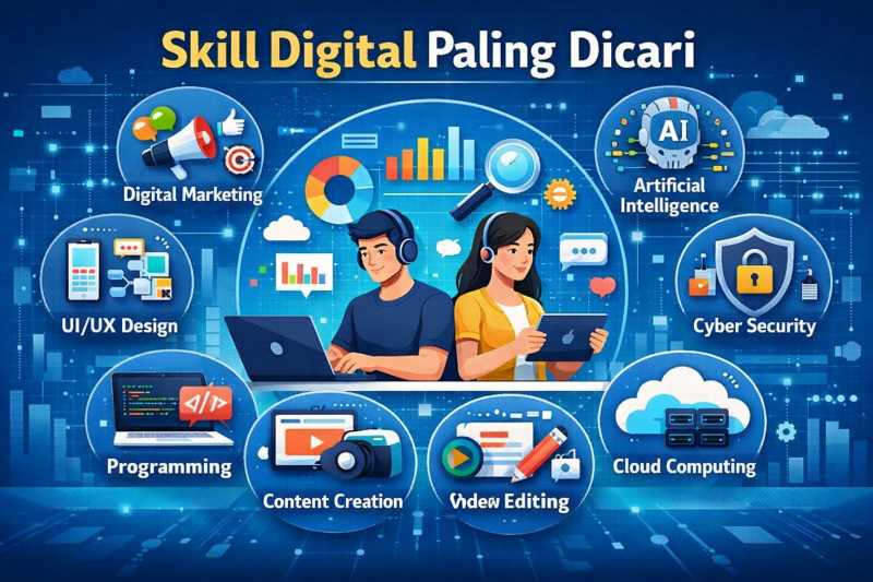 Inilah Skill Digital Paling Dicari yang Bikin Gaji Kamu Melejit Tinggi, Jangan Sampai Tertinggal!