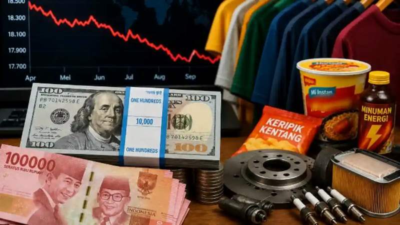 Dampak Ekonomi Dollar Naik terhadap Harga Barang Impor, Inflasi, dan Daya Beli Masyarakat Indonesia