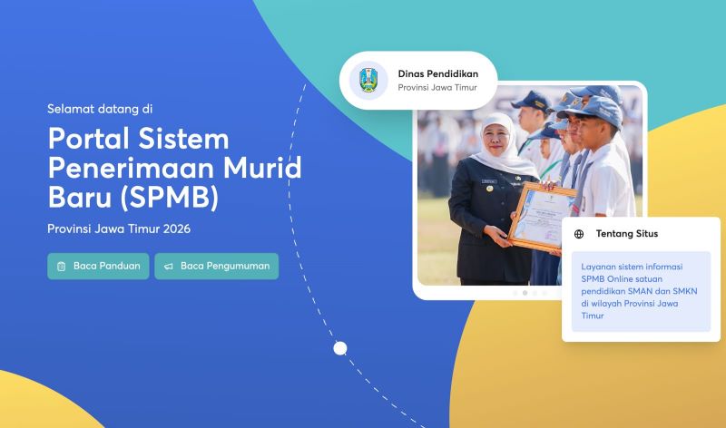 Layanan SPMB Jatim 2026 Lancar, Orang Tua Kini Lebih Mudah Daftar Sekolah